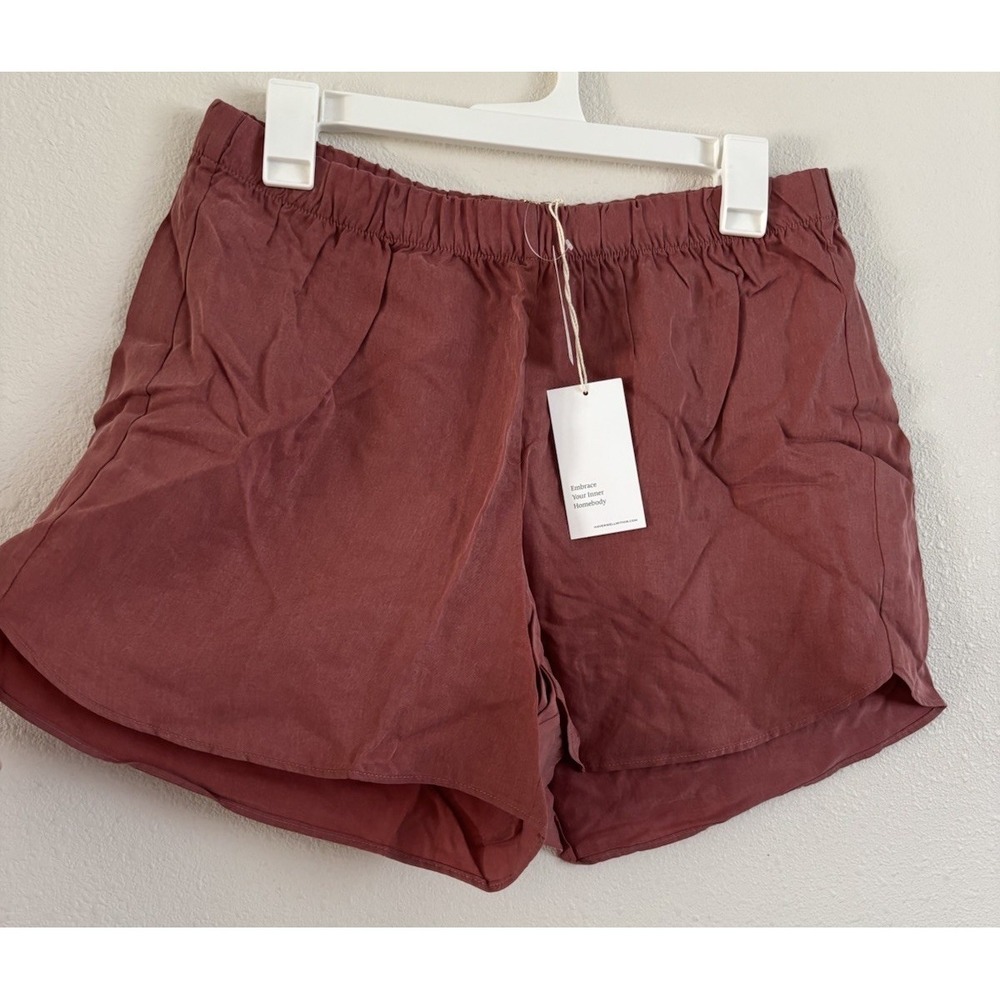 Women's Lightweight Rust Lounge Shorts